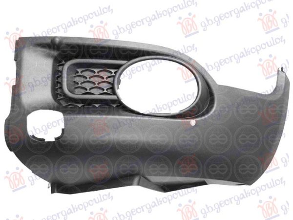 FRONT BUMPER END (W/FOG LAMP HOLE) (4X4/TREKKING)