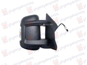 DOOR MIRROR ELECTRIC HEATED (W/S.LAMP : BLISS) (W/POSITION LIGHT 16W) (CONVEX GLASS) (10 PINS)