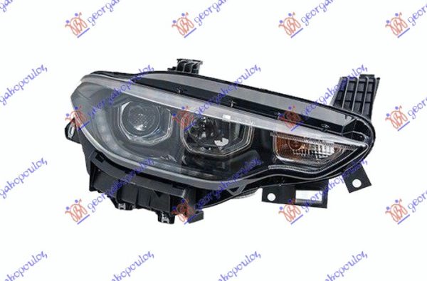 FAR ELEKTRICNI CRNI (H7/H7) SA LED DNEVNIM SVETLOM (MARELLI) DESNO