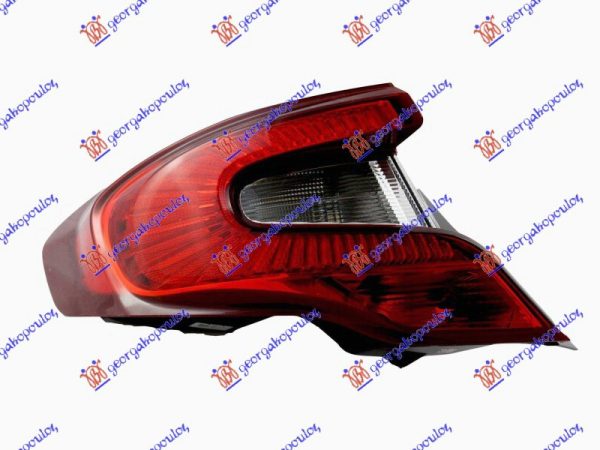 STOP LAMPA SPOLJASNJA (SEDAN) KOMPLET (MARELLI) LEVO