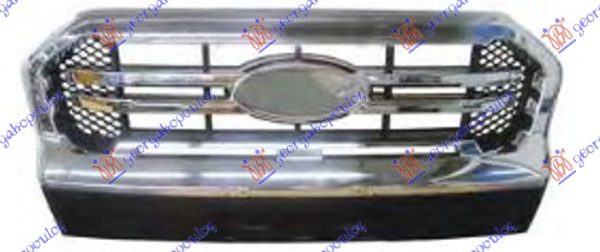 PVC MASKA HROM/CRNA (WILDTRACK)