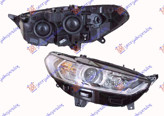 FAR ELEKTRICNI (H7) (VALEO) DESNO