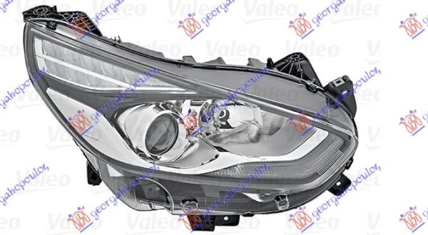 HEAD LAMP ELECTRICAL W/LED DRL (VALEO)