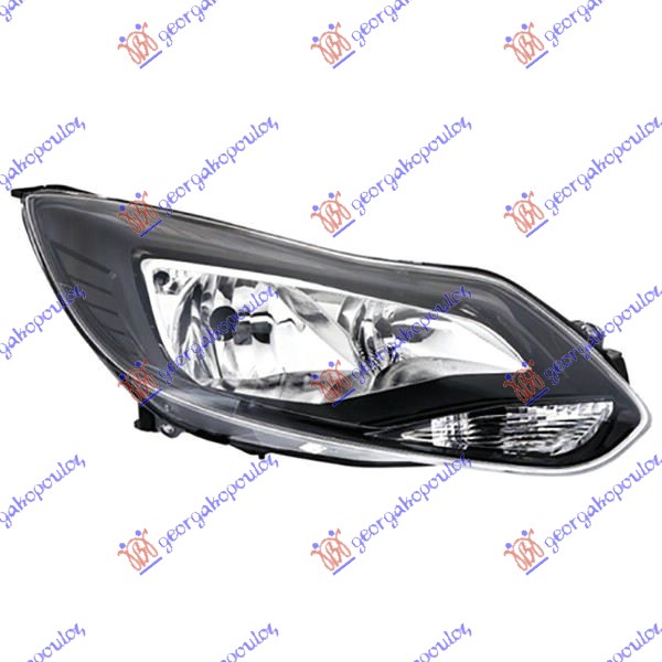 HEAD LAMP ELECTRICAL BLACK (VISTEON)