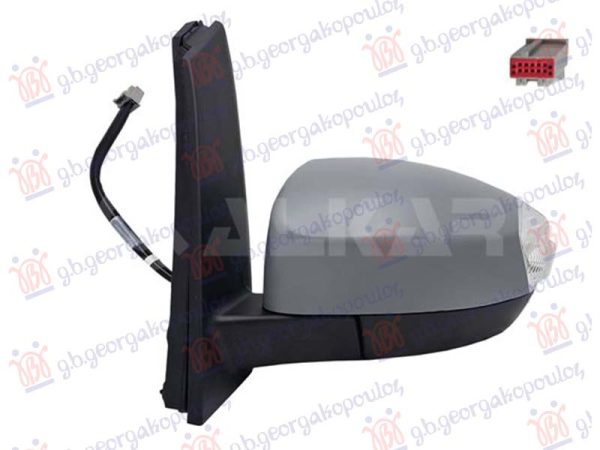 DOOR MIRROR EL.HEAT.FOLD.PR.(W/LAMP / SENSOR : PUD.LAMP) (10 PIN) (CONVEX GLASS)