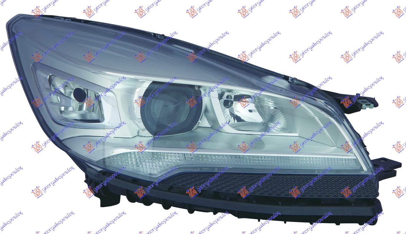 FAR Bi-XENON CRNI SA LED DNEVNIM SVETLOM (DEPO) DESNO