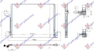 HLADNJAK KLIME 2.5i 16V BENZIN - 2.0 TDCi DIZEL (625x477x16) 13/15