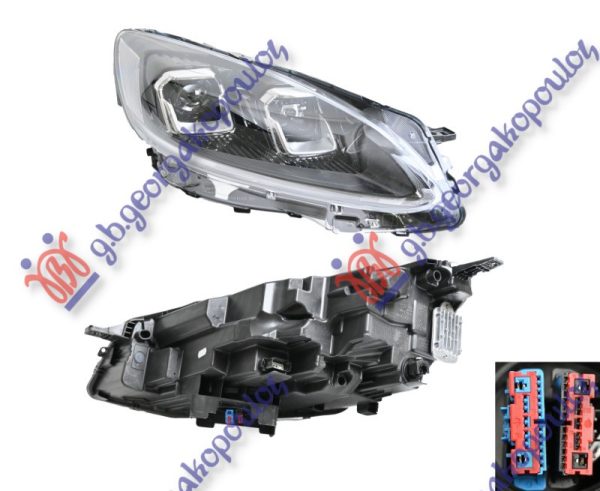 HEAD LAMP ELECTRICAL (LED) (WITH CORNER LAMP) (VALEO)