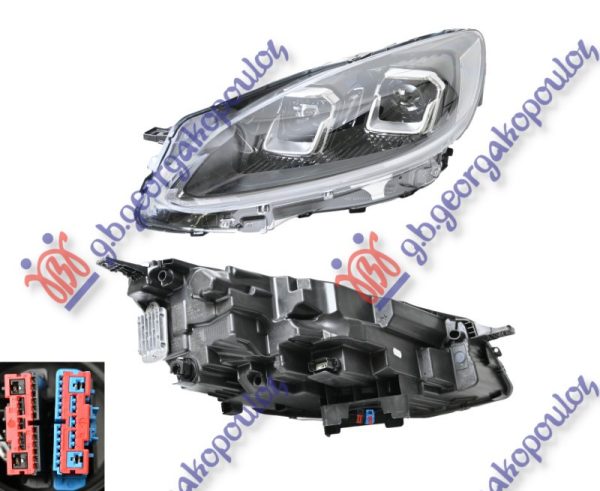 HEAD LAMP ELECTRICAL (LED) (WITH CORNER LAMP) (VALEO)