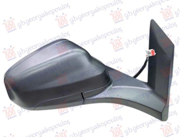 DOOR MIRROR ELECTRICAL HEATED BLACK 2017- (5 PIN) (ASPHERICAL GLASS)
