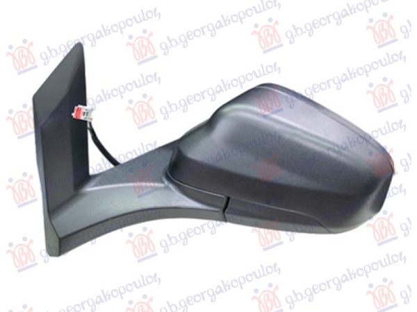 DOOR MIRROR ELECTRICAL HEATED BLACK 2017- (5 PIN) (ASPHERICAL GLASS)