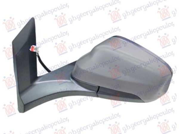 DOOR MIRROR ELECTRICAL HEATED PRIMED 2017- (5 PIN) (ASPHERICAL GLASS)