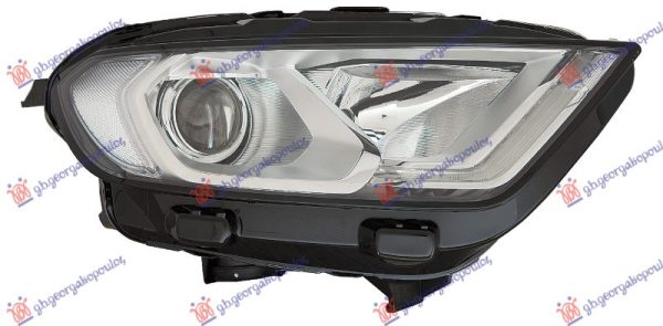 FAR ELEKTRICNI HROM (H18/H1) LED (SA MOTOROM) (DEPO) DESNO