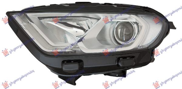 FAR ELEKTRICNI HROM (H18/H1) LED (SA MOTOROM) (DEPO) LEVO