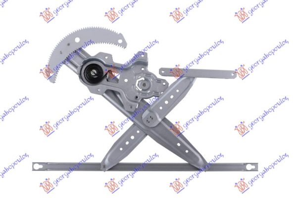 FRONT WINDOW REGULATOR ELECTRICAL 2D (W/O MOTOR)