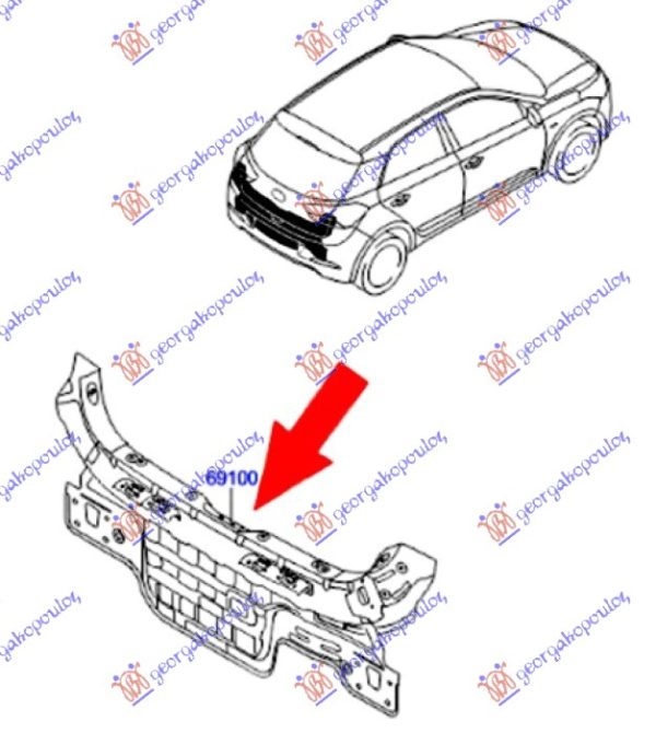 REAR PANEL (O)