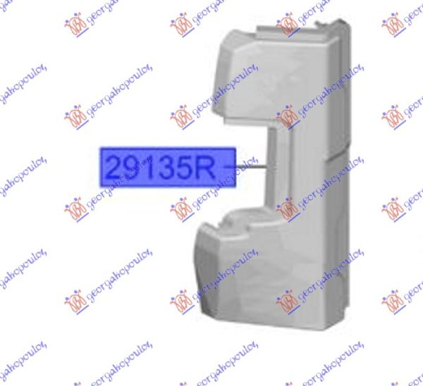 RADIATOR PLASTIC COVER VERTICAL (1.2 (O)