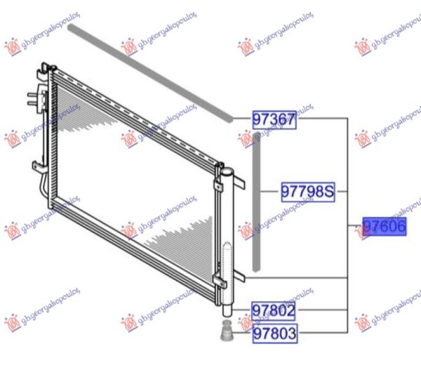 CONDENSER 1.0 PETROL/HYBRID (492x359) (KOYO)