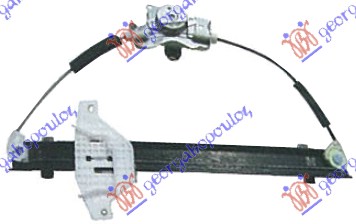 PODIZAC PREDNJEG PROZORA ELEKTRICNI (BEZ MOTORA) DESNO