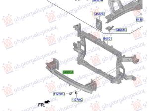 FRONT BUMPER REINFORCEMENT (O)