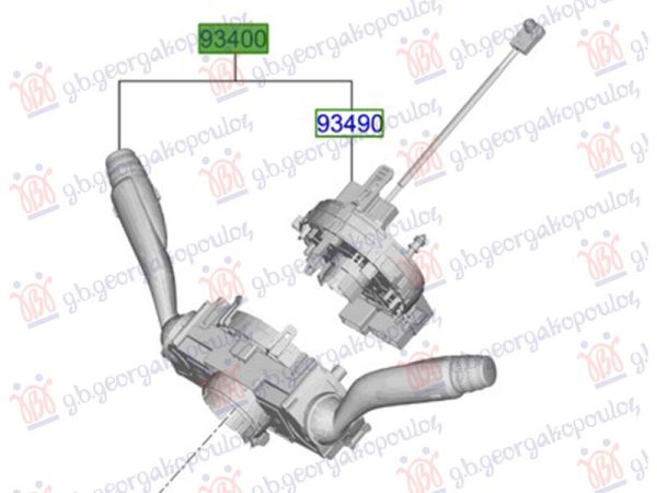 HEAD/SIGNAL LAMP/WIPER SWITCH (O)