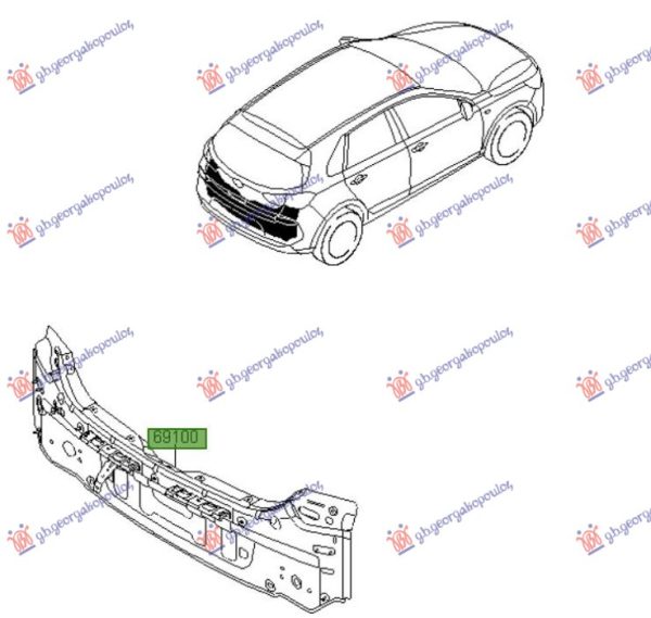 REAR PANEL (H/B) (O)