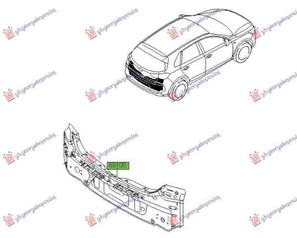 REAR PANEL (O)