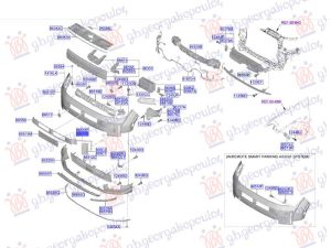 FRONT BUMPER SIDE MOULDING BLACK (O)