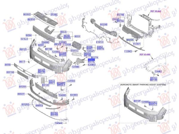 FRONT BUMPER AIRDUCT (O)