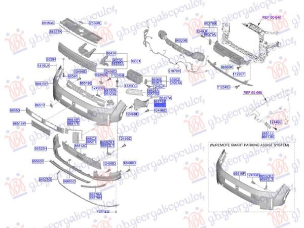 FRONT BUMPER AIRDUCT (O)