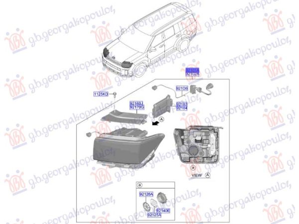 HEAD LAMP LED (O)