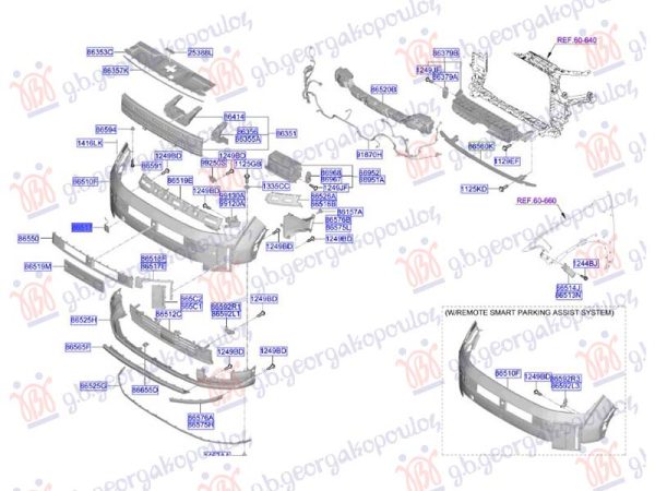 TOW HOOK COVER FRONT (O)