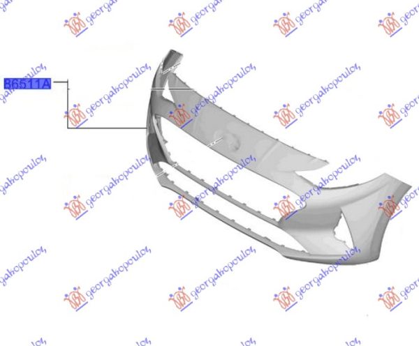 FRONT BUMPER N-LINE (O)