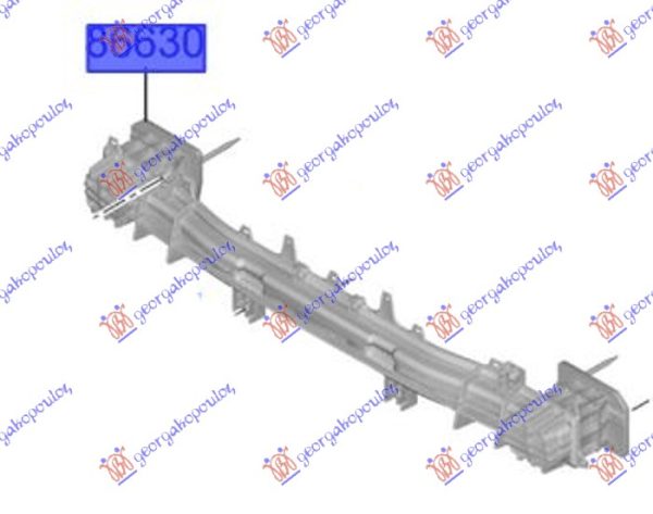 REAR BUMPER REINFORCEMENT (O)
