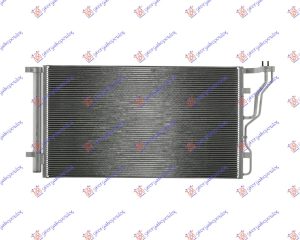 HLADNJAK KLIME 1.6/2.0i 16V (670x378x16)