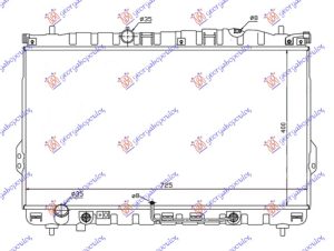 HLADNJAK MOTORA BENZIN/DIZEL (AUTO) (400x720x26)