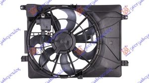 VENTILATOR KOMPLET (2.0 BENZIN)