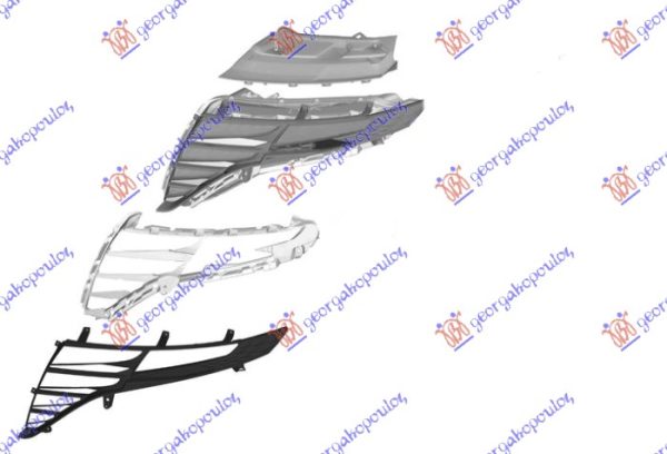 DAYTIME RUNNING LIGHT ASSY (SMOKE) (O)