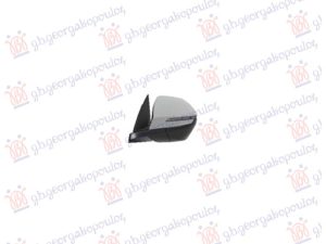 DOOR MIRROR ELECTRICAL HEATED PRIMED (W/SIDE LAMP) (6 PIN) (CONVEX GLASS)