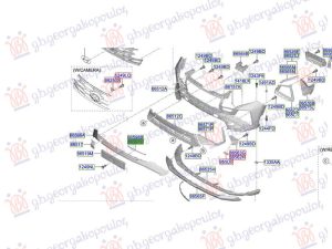 FRONT BUMPER MOULDING