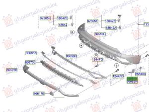 REAR BUMPER SIDE BRACKET (O)