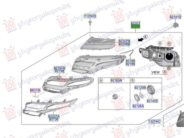 DAYTIME RUNNING LIGHT ASSY (O)