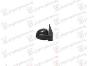 DOOR MIRROR ELECTRICAL HEATED FOLDABLE PAINTED BLACK (W/SIDE LAMP & BLIS) (10Pin) (CONVEX GLASS)