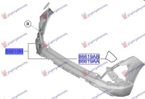 REAR BUMPER (O)