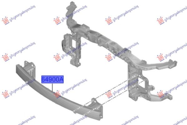 FRONT BUMPER REINFORCEMENT (O)