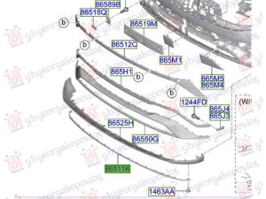 FRONT BUMPER SPOILER 2024- (O)