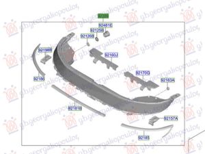 HEAD LAMP CENTER (O)