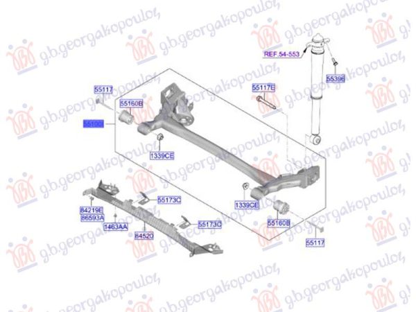 REAR AXLE (O)