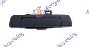 KVAKA GEPEK VRATA CRNA  (BEZ RUPE ZA KLJUC)