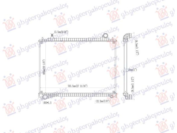 HLADNJAK MOTORA 3.0/5.0 BENZIN/DIZEL (MAN) (705x485)